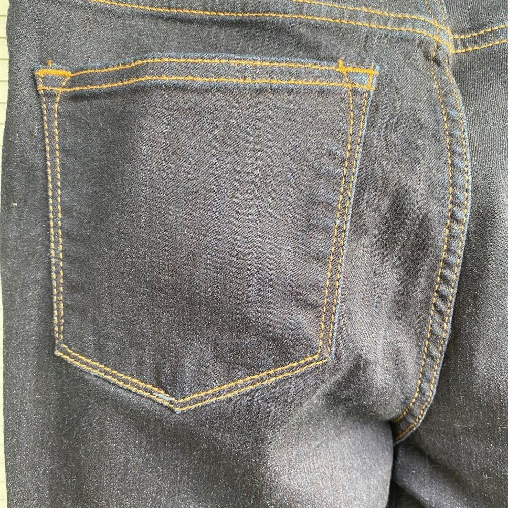 J. Crew Mercantile Women's Skinny Jeans Size 26 Actual 28X29 Dark Wash Stretch - Picture 16 of 16